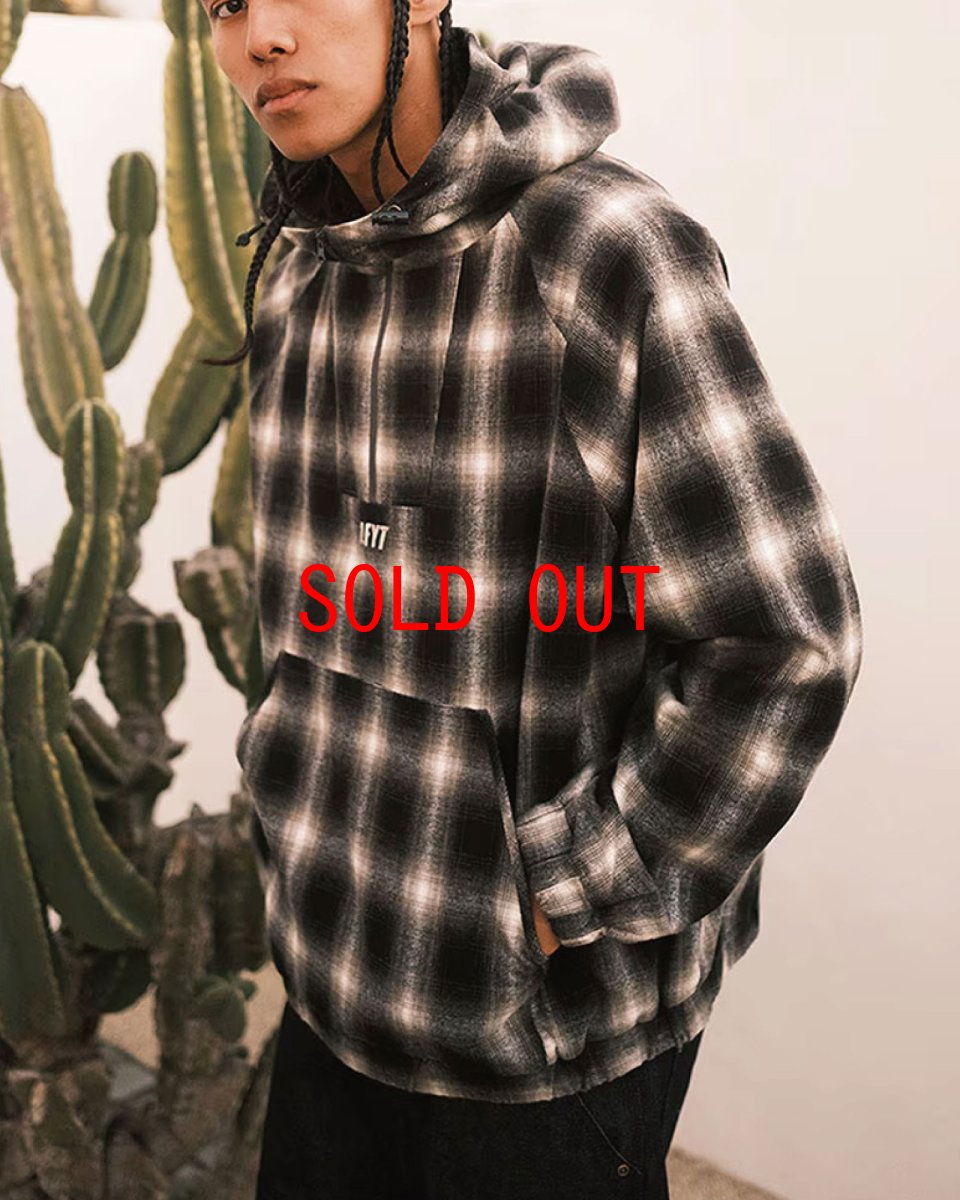 画像1: 【LFYT 沖縄 ジャケット メンズファッション 通販】Ombre Anorak Jacket オンブレチェック アノラック Lafayette (1)