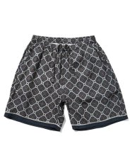 画像2: LFYT Arabesque Pattern Easy Shorts Navy イージーショーツ ハーフパンツ (2)