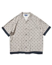 画像2: LFYT Arabesque Pattern Open Collar Shirt 半袖 開襟シャツ (2)