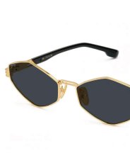 画像4: 9Five IRIS RHOMBUS Black & 24k Gold Sunglasses ゴールド UV 偏光 サングラス メガネ (4)