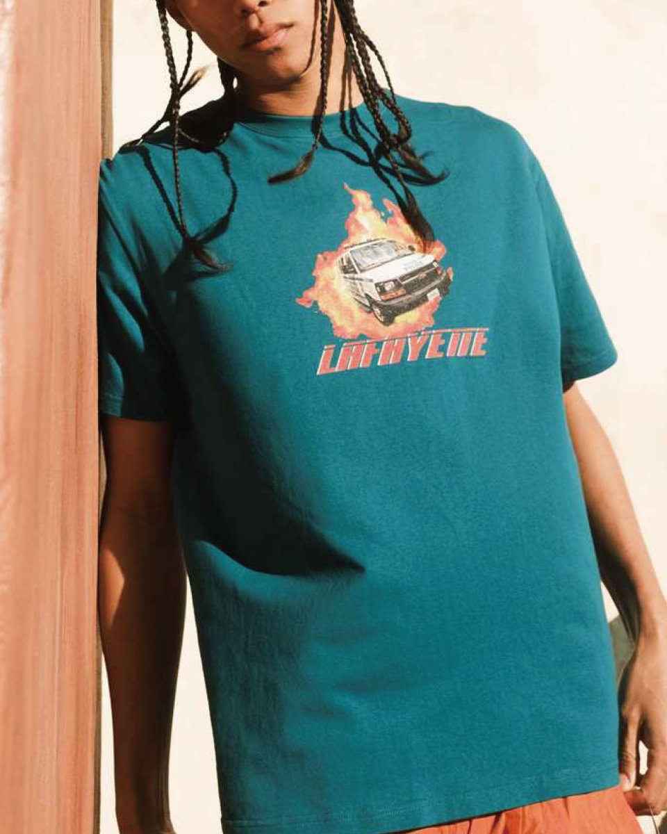 画像1: LFYT Full Speed Tee Teal 半袖 Tシャツ (1)