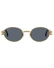 画像2: 9Five LOTUS Black & 24k Gold Sunglasses ダイムライト ゴールド UV 偏光 サングラス メガネ (2)