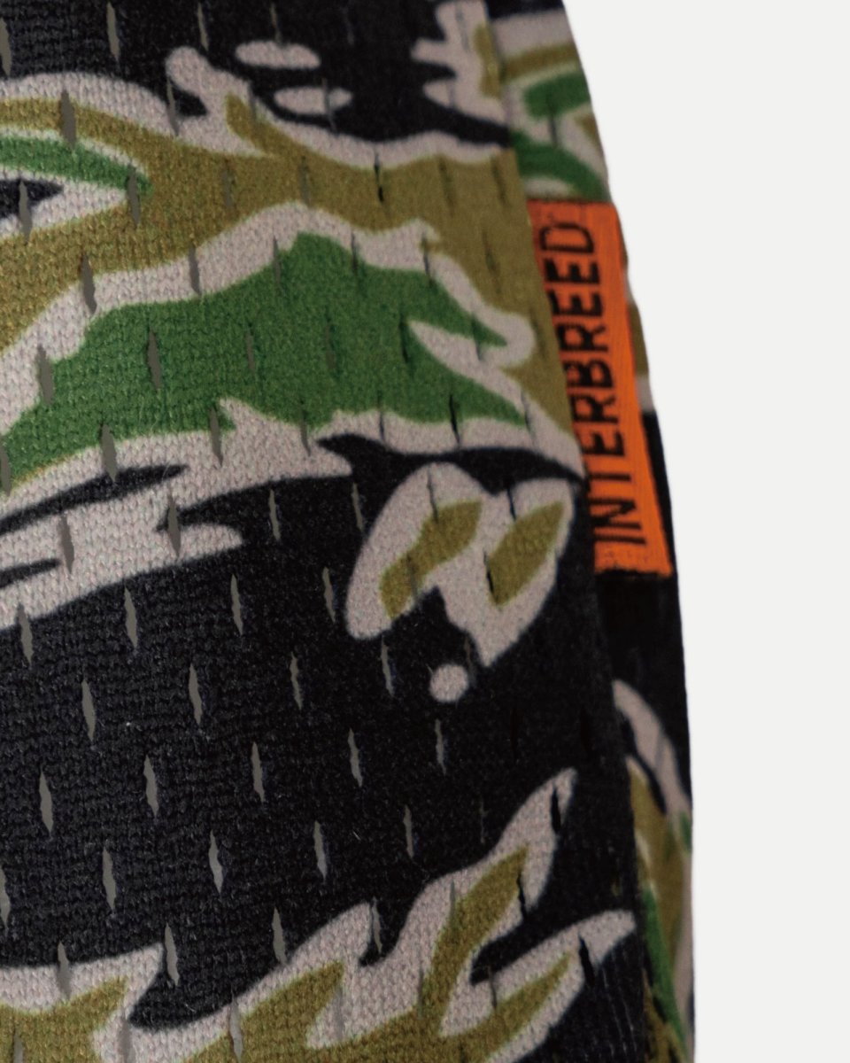 画像12: Interbreed Airy Training Mesh Shorts トレーニング メッシュ ショーツ タイガーカモ 迷彩 ハーフパンツ (12)