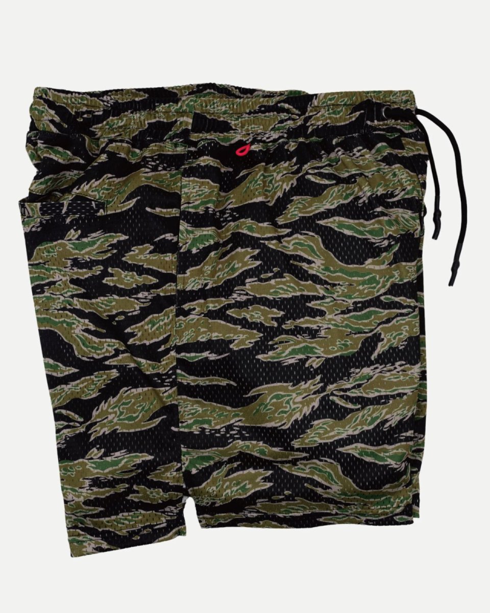 画像13: Interbreed Airy Training Mesh Shorts トレーニング メッシュ ショーツ タイガーカモ 迷彩 ハーフパンツ (13)