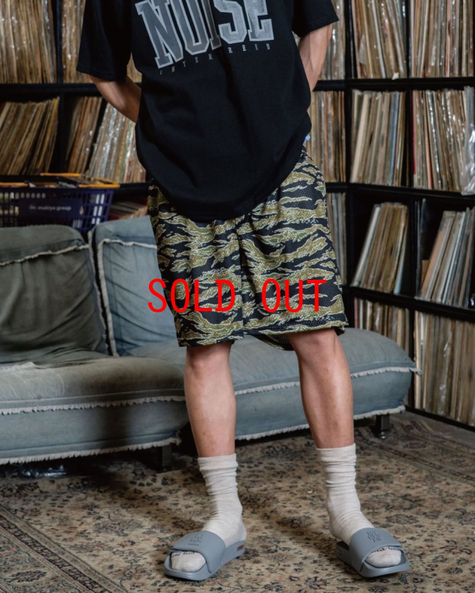 画像15: Interbreed Airy Training Mesh Shorts トレーニング メッシュ ショーツ タイガーカモ 迷彩 ハーフパンツ (15)