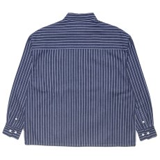 画像5: HAIGHT Stripe Denim Shirt ライトオンス デニム ストライプ シャツ (5)
