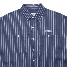 画像6: HAIGHT Stripe Denim Shirt ライトオンス デニム ストライプ シャツ (6)