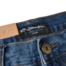 画像6: KNO-BETTA 998 Baggy Denim Shorts Dark Blue デニム ショーツ ハーフパンツ (6)