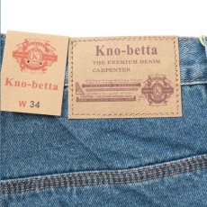 画像3: KNO-BETTA 999 Baggy Denim Painter Shorts Dark Blue デニム ペインター ショーツ ハーフパンツ (3)