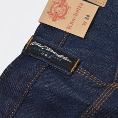 画像4: KNO-BETTA 999 Baggy Denim Painter Shorts Raw Indigo Blue デニム ペインター ショーツ ハーフパンツ (4)