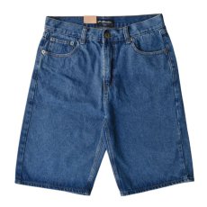 画像2: KNO-BETTA 998 Baggy Denim Shorts Dark Blue デニム ショーツ ハーフパンツ (2)