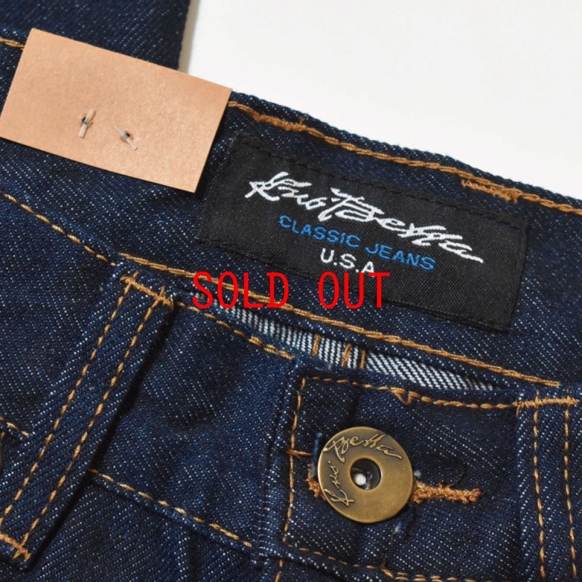 画像7: KNO-BETTA 620 Baggy Denim Painter Pants Raw Blue デニム パンツ (7)