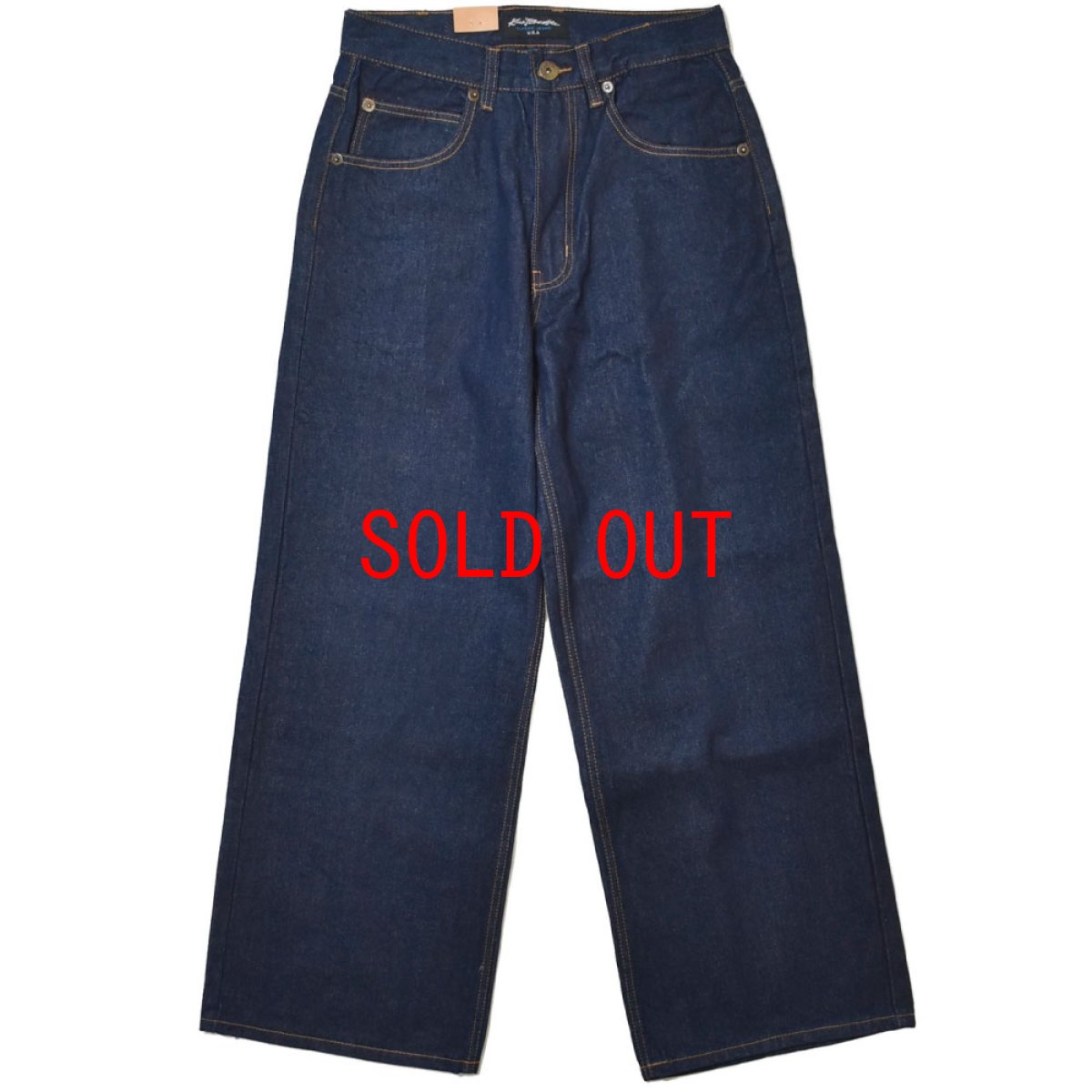 画像2: KNO-BETTA 620 Baggy Denim Painter Pants Raw Blue デニム パンツ (2)