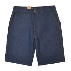 画像2: KNO-BETTA 999 Baggy Denim Painter Shorts Raw Indigo Blue デニム ペインター ショーツ ハーフパンツ (2)