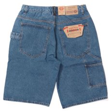 KNO-BETTA 999 Baggy Denim Painter Shorts Dark Blue