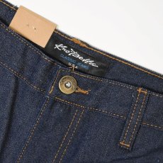 画像5: KNO-BETTA 999 Baggy Denim Painter Shorts Raw Indigo Blue デニム ペインター ショーツ ハーフパンツ (5)