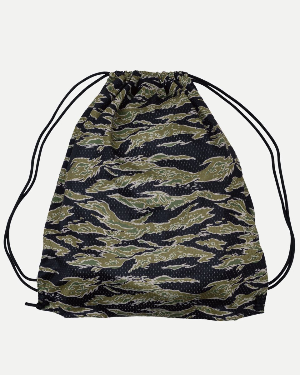 画像4: INTERBREED Digsport Gym Sack Tiger Camo メッシュ ジムサック ナップサック カモフラージュ バッグ (4)