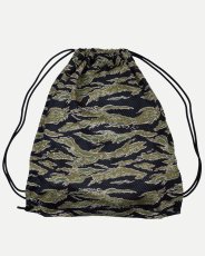画像4: INTERBREED Digsport Gym Sack Tiger Camo メッシュ ジムサック ナップサック カモフラージュ バッグ (4)