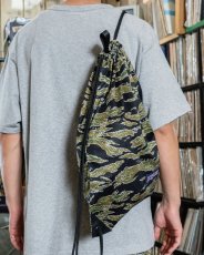 画像7: INTERBREED Digsport Gym Sack Tiger Camo メッシュ ジムサック ナップサック カモフラージュ バッグ (7)