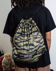 画像2: INTERBREED Digsport Gym Sack Tiger Camo メッシュ ジムサック ナップサック カモフラージュ バッグ (2)