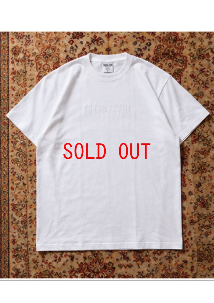 画像2: 【Shellter 沖縄 Tシャツ メンズファッション】 Original EMB Logo S/S Tee シェルター 半袖 シャツ 同色刺繍 (2)