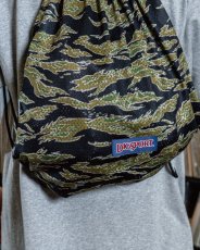 画像9: INTERBREED Digsport Gym Sack Tiger Camo メッシュ ジムサック ナップサック カモフラージュ バッグ (9)