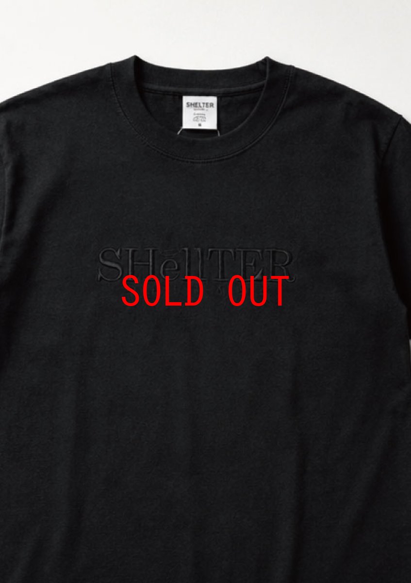 画像11: 【Shellter 沖縄 Tシャツ メンズファッション】 Original EMB Logo S/S Tee Black シェルター 半袖 シャツ 同色刺繍 (11)
