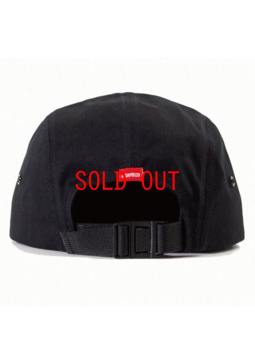 画像2: Acapulco Gold Nine-Two Camp Cap Black  ロゴ キャンプ キャップ (2)