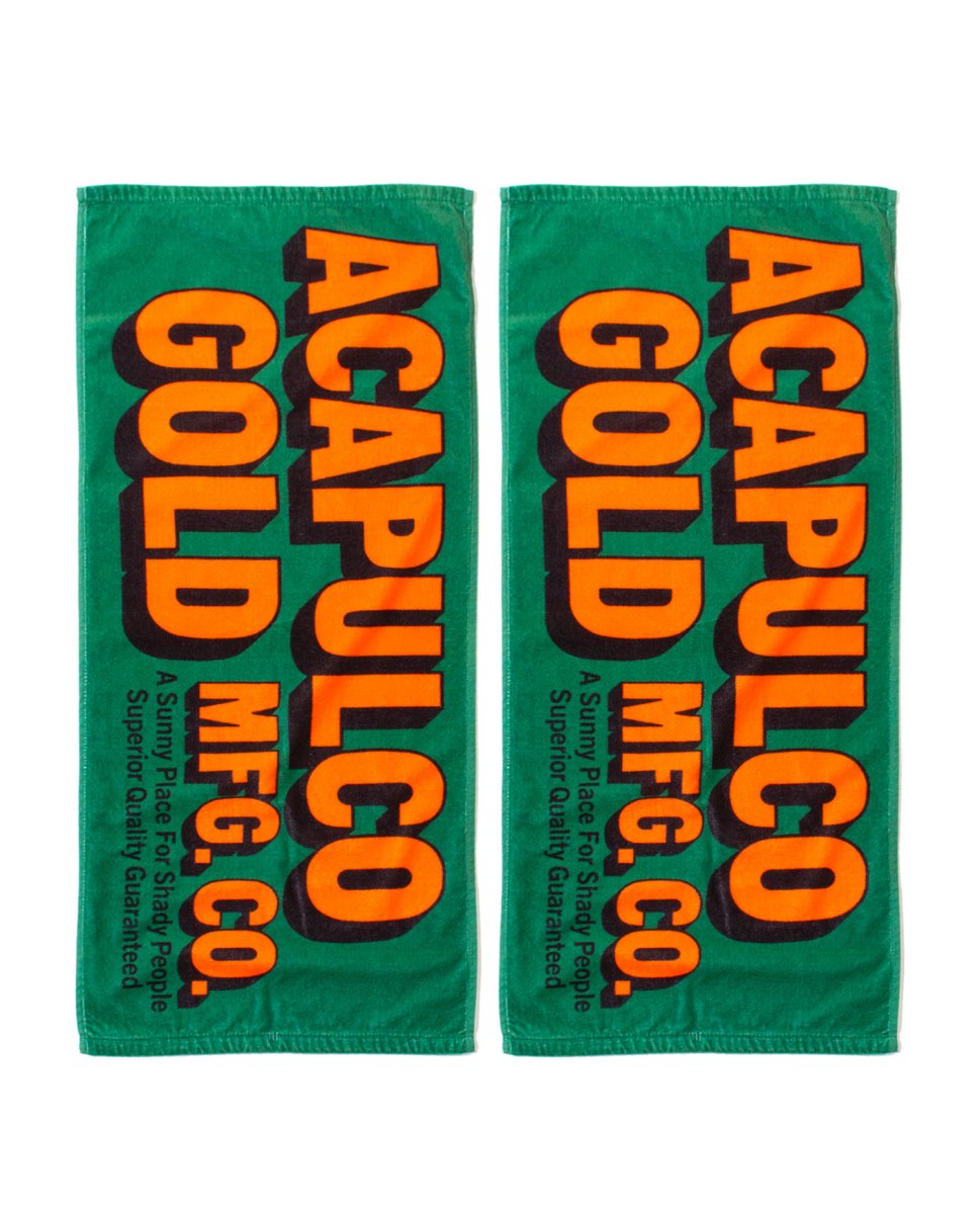 画像5: ACAPULCO GOLD Team Towel コットンチームタオル ロゴタオル (5)