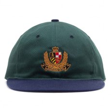 画像2: Acapulco Gold Crest 6 Panel Cap Green クレスト エンブレム ロゴ パネル キャップ (2)