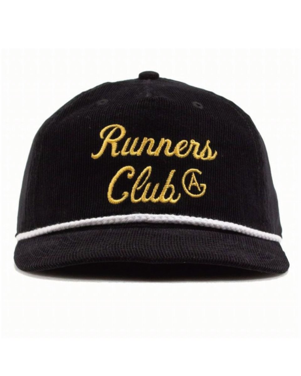 画像1: Acapulco Gold Runners Club Corduroy Boat Cap Navy アカプルコゴールド ランナーズクラブ コーデュロイ ボートキャップ 5パネルキャップ 帽子 (1)