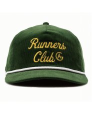 画像1: Acapulco Gold Runners Club Corduroy Boat Cap Green アカプルコゴールド ランナーズクラブ コーデュロイ ボートキャップ 5パネルキャップ 帽子 (1)