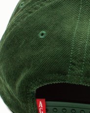 画像4: Acapulco Gold Runners Club Corduroy Boat Cap Green アカプルコゴールド ランナーズクラブ コーデュロイ ボートキャップ 5パネルキャップ 帽子 (4)
