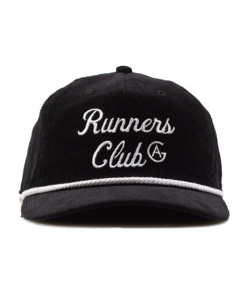 Acapulco Gold Runners Club Corduroy Boat Cap Black