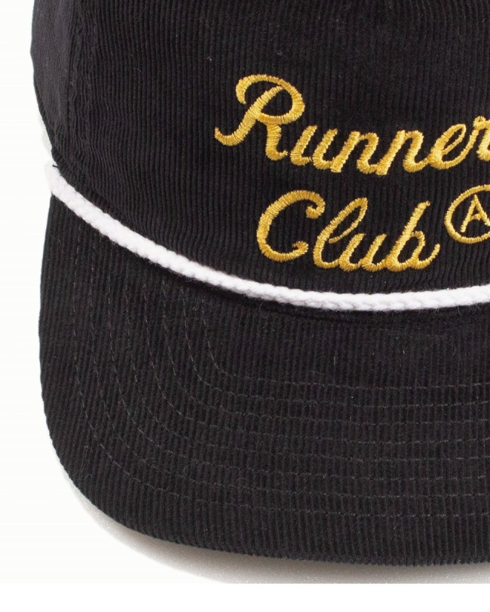 画像3: Acapulco Gold Runners Club Corduroy Boat Cap Navy アカプルコゴールド ランナーズクラブ コーデュロイ ボートキャップ 5パネルキャップ 帽子 (3)
