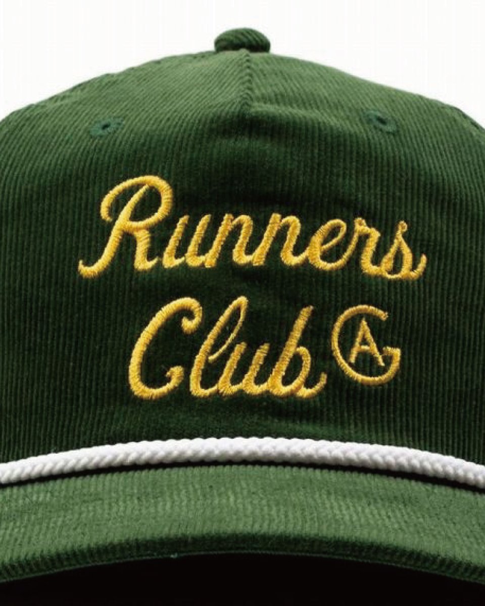 画像5: Acapulco Gold Runners Club Corduroy Boat Cap Green アカプルコゴールド ランナーズクラブ コーデュロイ ボートキャップ 5パネルキャップ 帽子 (5)