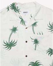 画像6: Haight LVC Loud Tree Rayon Shirt White ヘイト レーヨンシャツ 半袖 総柄 ボタニカル柄 アロハシャツ 沖縄 ストリートファッション (6)