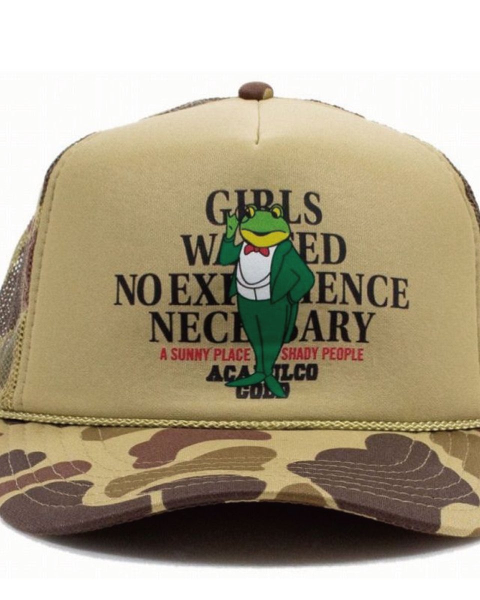 画像4: Acapulco Gold Mack-D Trucker Cap Camo アカプルコゴールド トラッカーキャップ メッシュキャップ ハイクラウン 帽子 (4)