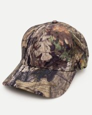 画像3: INTERBREED Mossy Oak Field Cap Real Tree インターブリード モッシーオーク リアルツリー カモフラージュ 6パネルキャップ 帽子 (3)