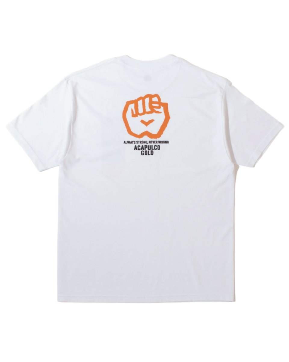 画像3: Acapulco Gold MLK S/S Tee White アカプルコゴールド キング牧師 半袖 Tシャツ グラフィック 沖縄 ストリートファッション (3)