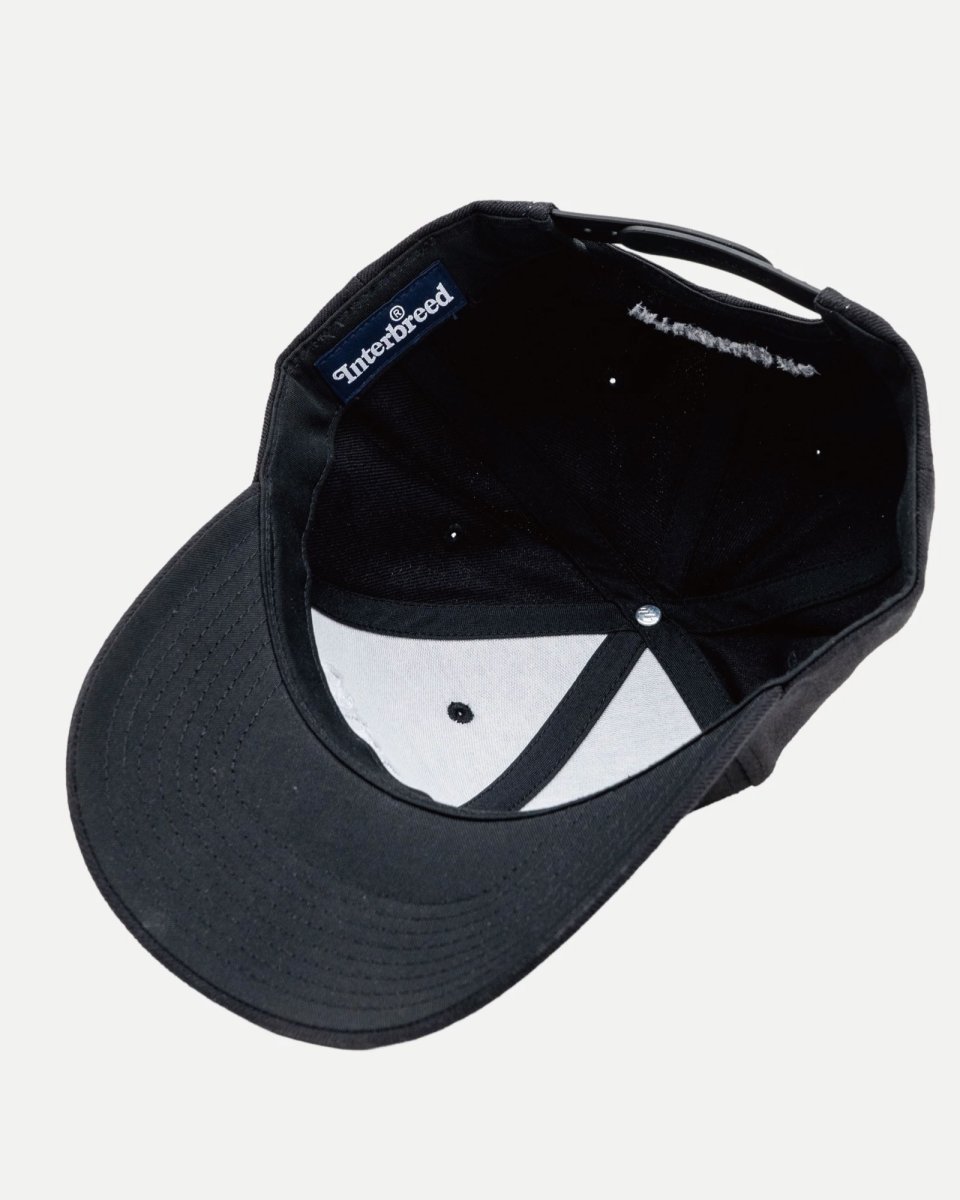 画像7: INTERBREED Company Snapback Black インターブリード スナップバック キャップ サンプリング 帽子 沖縄 ストリートファッション (7)
