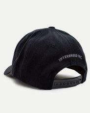 画像3: INTERBREED Company Snapback Black インターブリード スナップバック キャップ サンプリング 帽子 沖縄 ストリートファッション (3)