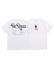 画像1: Acapulco Gold Pimpin' Ain't Easy S/S Tee White アカプルコゴールド ピンプ 半袖 Tシャツ バラ グラフィック 沖縄 ストリートファッション (1)