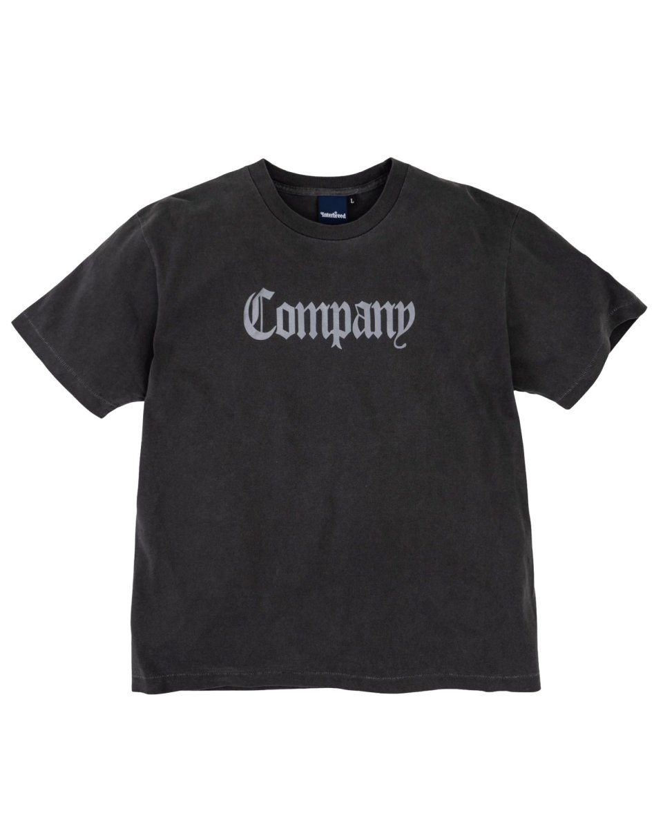 画像4: INTERBREED Company SS Tee Black インターブリード 半袖 Tシャツ コンプトン サンプリング ロゴ グラフィック 沖縄 ストリートファッション (4)