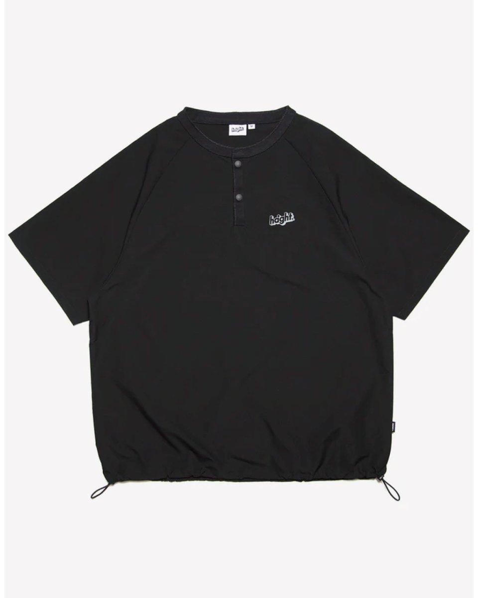 Haight Relaxing Snap Tee Black