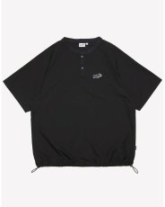 Haight Relaxing Snap Tee Black