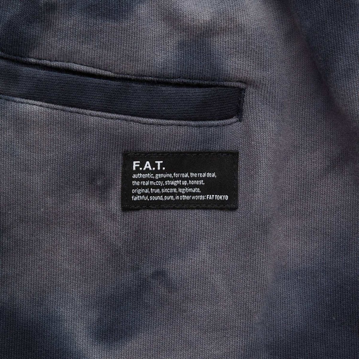 画像4: FAT DIPTILITY エフエーティー ムラ染め スウェット カーゴハーフパンツ タイダイ 沖縄 ショートパンツ 沖縄 メンズ服 (4)