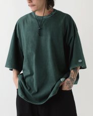 画像1: FAT × DISCUS GRAN D.C. Green ディスカス 半袖 Tシャツ カットソー ブリーチ加工 沖縄 Tシャツ 沖縄 メンズ服 (1)