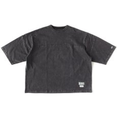 画像2: FAT × DISCUS D.C.BOWL ディスカス 七分袖 Tシャツ 3/4スリーブ ブリーチ加工 コラボ 沖縄 Tシャツ 沖縄 メンズ服 (2)