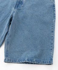 画像8: FUBU デニム ショートパンツ フブ ジーンズ ハーフパンツ 13.5オンス 沖縄 メンズ服  Light Blue (8)